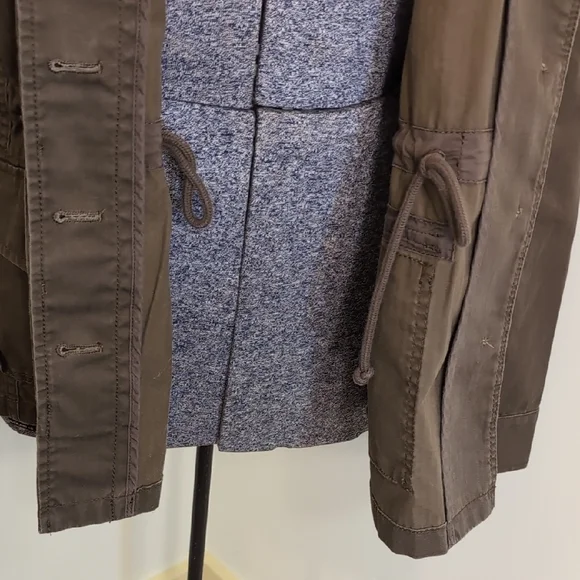 J. Crew Women's Dark Olive Utility Jacket - Picture 12 of 16